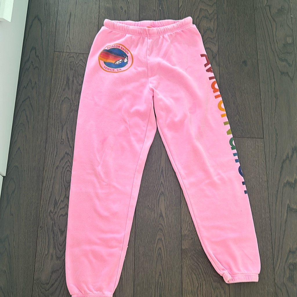 Aviator Nation Pink Sweatpants